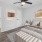 bedroom with bed and pictures on the walls